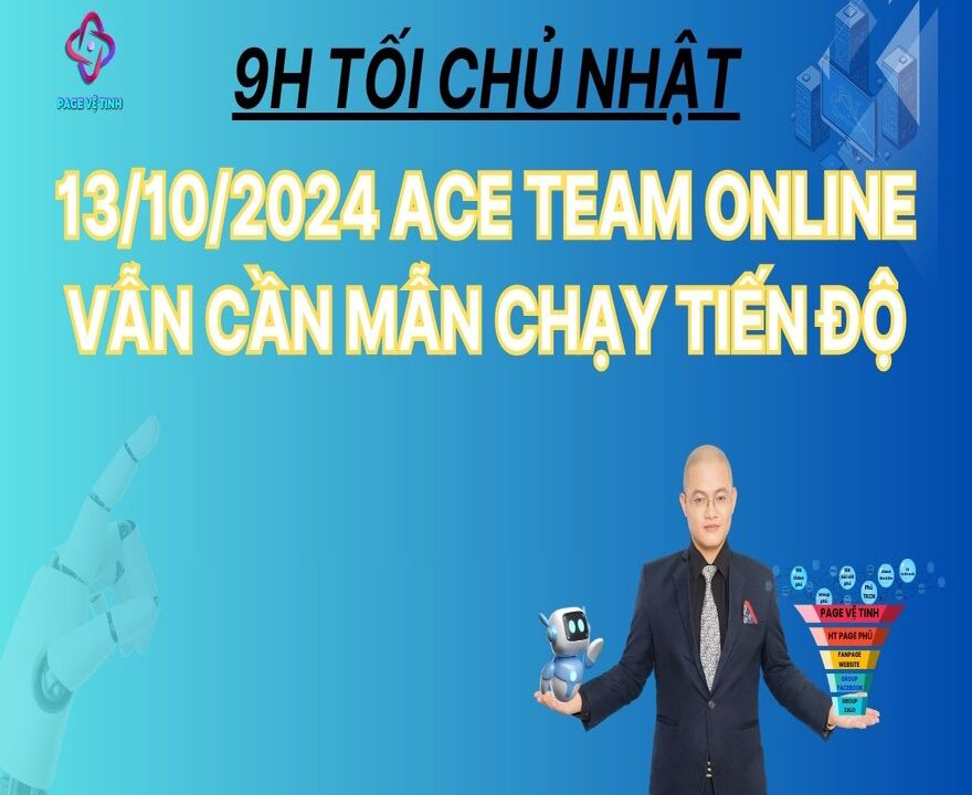 9h Tối Chủ Nhật 13/10/2024 Ace Team Online Vẫn Rất Cần Mẫn Cho Máy Chạy Để Kịp Tiến Độ Cho 2 Khách!